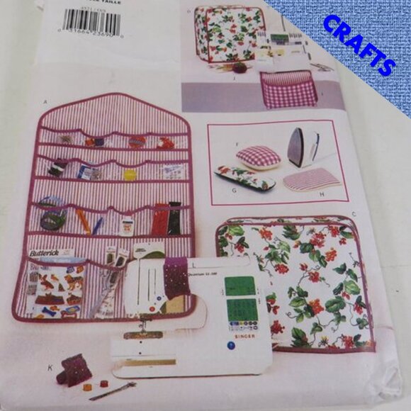 Butterick 4521 Sewing Pattern SEWING/CRAFTING ORGANIZING & IRONING set UNCUT - Picture 1 of 7